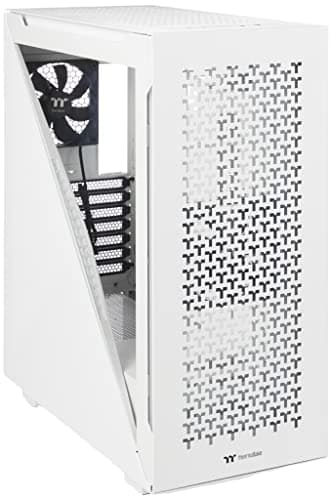 Thermaltake Divider 500 ATX Mid Tower White Tempered Glass ARGB Air Snow image