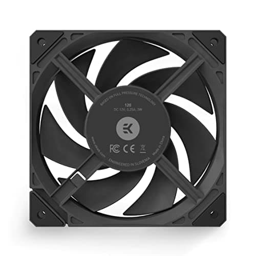 EK Loop Fan FPT 120mm Black PWM 77 CFM 1-Pack image