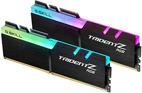 G.Skill Trident Z RGB Black DDR4-3200 CL14 32GB (2x16GB) image