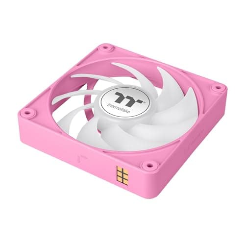 Thermaltake CT120 EX 120mm Pink Addressable RGB Sync PWM 68 CFM 3-Pack image