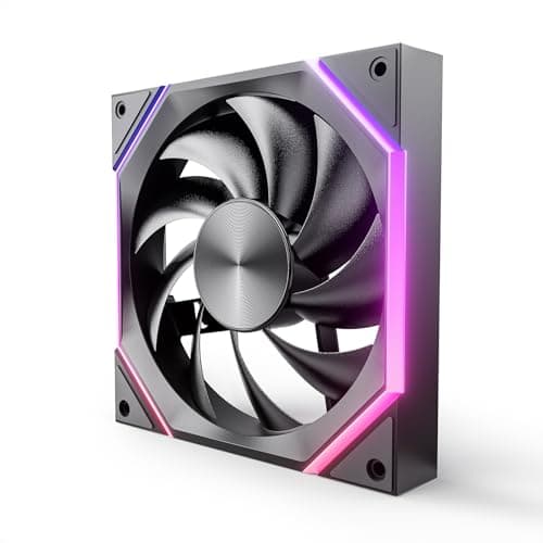 Asiahorse Nyota A14 140mm PC Case Fan – High-Efficiency Cooling Black image