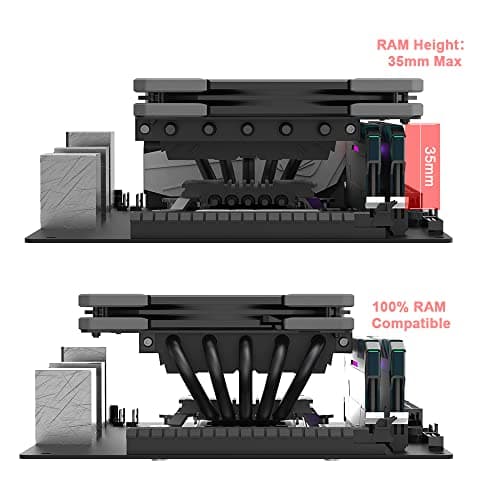 ID-COOLING IS-50X V2 54.6 CFM Air 57mm Black / Gray image