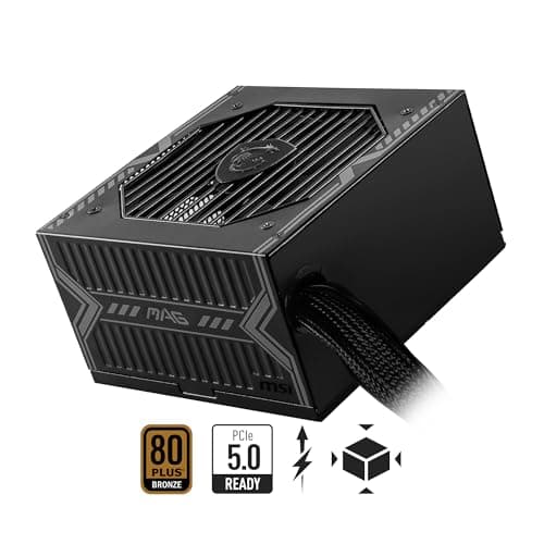 MSI MAG A750BN PCIE5 Black 750W Non-Modular 80+ Bronze Certified image
