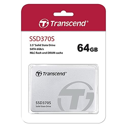Transcend TS64GSSD370S 64GB SSD 2.5" SATA 6.0 Gb/s image
