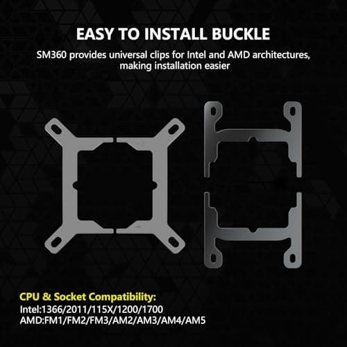 SAMA SM360 Water 360mm LCD White image