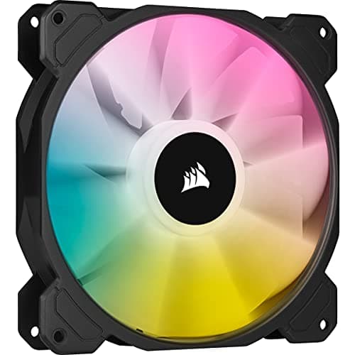 Corsair iCUE SP140 RGB ELITE 140mm Black / White PWM Addressable RGB 2-Pack image