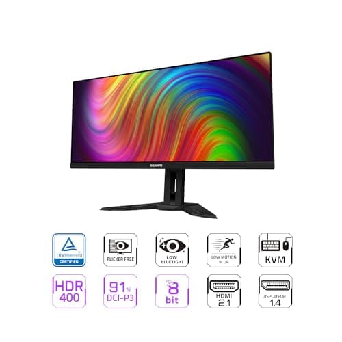 Gigabyte M34WQ 34" 1440p 144Hz IPS Monitor image
