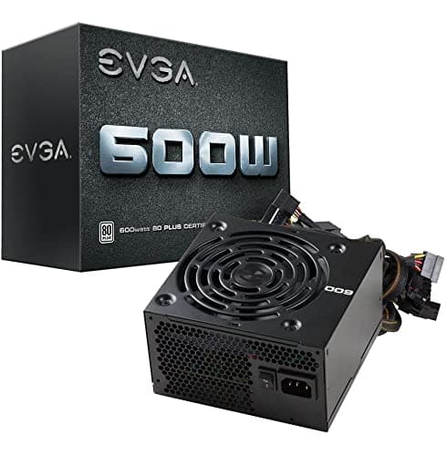 EVGA 600 W1 600W Non-Modular 80+ Certified image