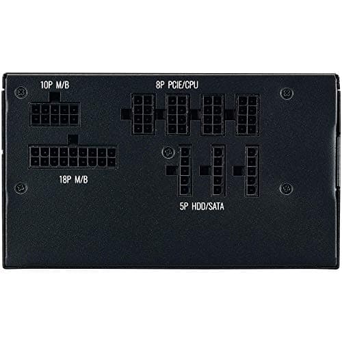 Cooler Master MWE Gold 650 V2 Fully Modular, 650W, 80+ Gold Efficiency, 2 EPS Connectors, 120mm HDB Fan, Semi-fanless Operation, 5 Year Warranty image