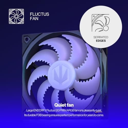 ENDORFY Spartan 5 MAX Air 146mm ARGB Black / Silver image