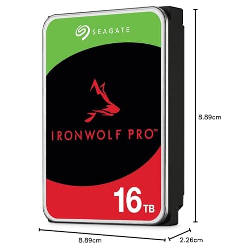 Seagate IronWolf Pro 16TB HDD 7200RPM 3.5" SATA image