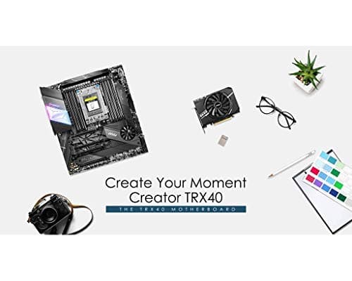 MSI Creator TRX40 TRX4 E-ATX Motherboard image