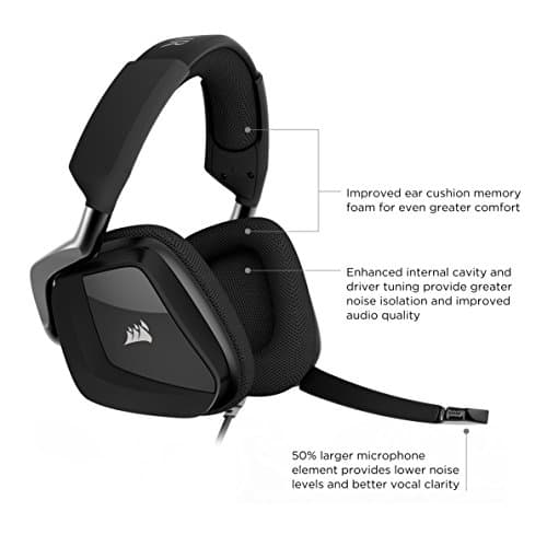 Corsair VOID PRO Surround (Black) 7.1 Channel Headset image