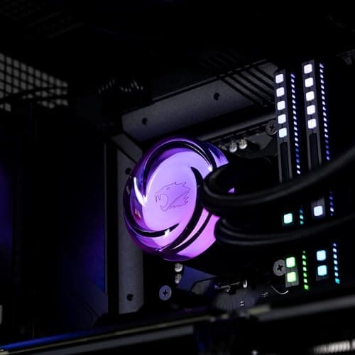 iBuypower AW4 Water 360mm 65 CFM Black image