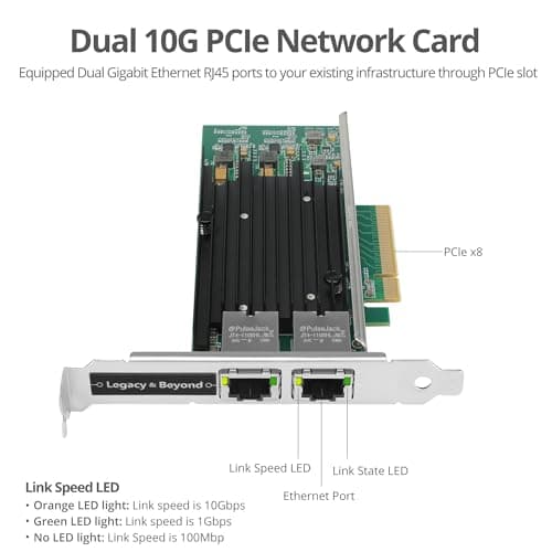SIIG LB-GE0311-S1 2 x 10 Gb/s Ethernet PCIe x8 image