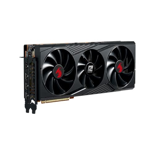 AMD Radeon RX 6800 Red Dragon Overclocked Triple-Fan 16GB GDDR6 PCIe 4.0 Graphics Card image