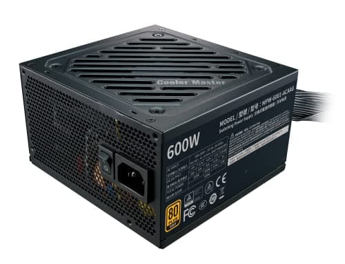 Cooler Master G600 Black ATX 600W Non-Modular 80+ Gold Certified image