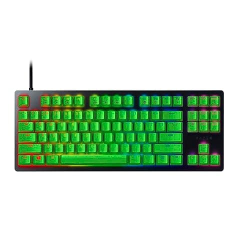 Razer Huntsman Tournament Edition RGB Wired Razer Red Optical Linear Gaming Keyboard image