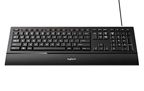 Logitech K740 Wired Slim Keyboard image