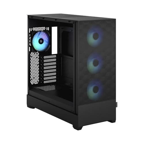 Fractal Design Pop XL Air ATX Full Tower Black with Tempered Glass Side Panel and USB 3.2 Gen 1 Type-A Front Panel image