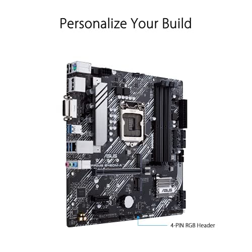 ASUS PRIME B460M-A LGA 1200 Intel B460 SATA 6Gb/s Micro ATX Intel Motherboard image