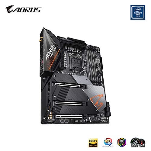 GIGABYTE Z490 AORUS ULTRA LGA 1200 Intel Z490 ATX Motherboard with Triple M.2, SATA 6Gb/s, USB 3.2 Gen 2, WIFI 6, 2.5 GbE LAN image