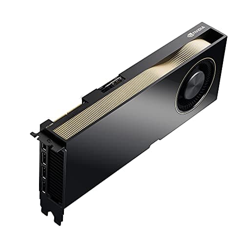 PNY RTX A-Series RTX A6000 48GB GDDR6 Black / Gold image