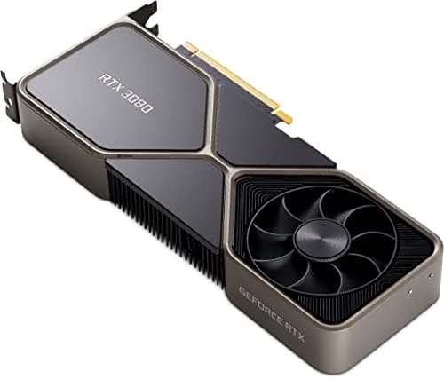NVIDIA Founders Edition GeForce RTX 3080 10GB GDDR6X Black image