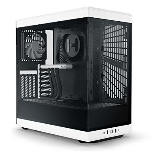 HYTE Y40 ATX Mid Tower White / Black with Tempered Glass Side Panel and USB 3.2 Gen 2 Type-C, USB 3.2 Gen 1 Type-A main image