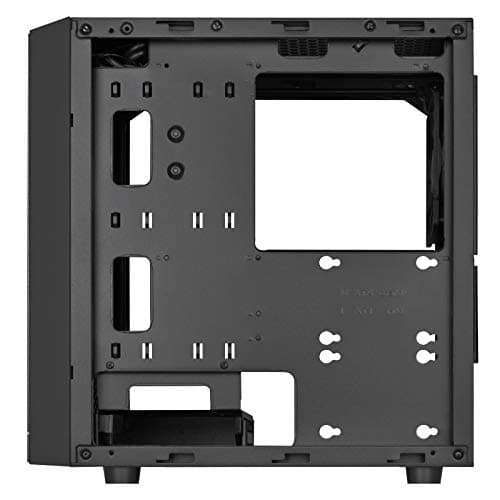 Silverstone PS15 Micro ATX Mid Tower Black with Tempered Glass Side Panel and USB 3.2 Gen 1 Type-A Front Panel image