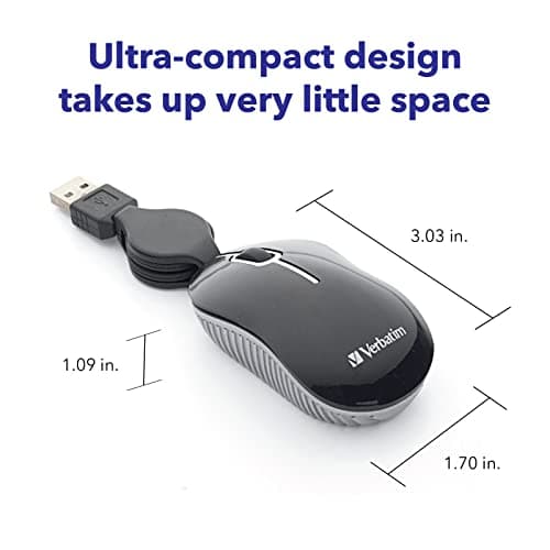 Verbatim 98113 Wired Optical Mouse image