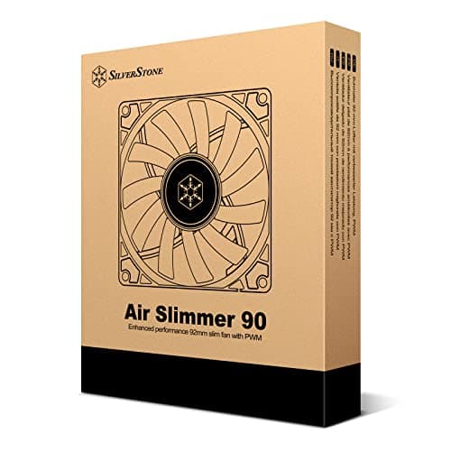 Silverstone Air Slimmer 92mm Black PWM image