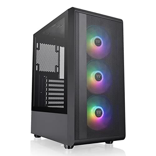 Thermaltake S200 TG ARGB ATX Mid Tower Black Tempered Glass main image