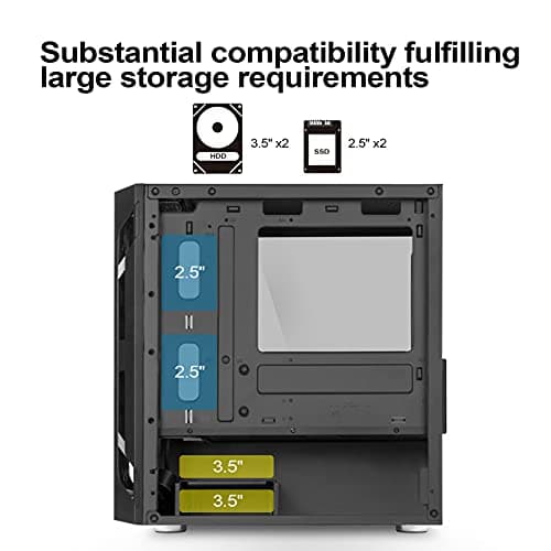 Silverstone FARA H1M MicroATX Mini Tower Black image