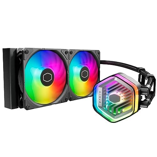 Cooler Master MasterLiquid 240 Atmos Water 240mm 70.7 CFM Black main image