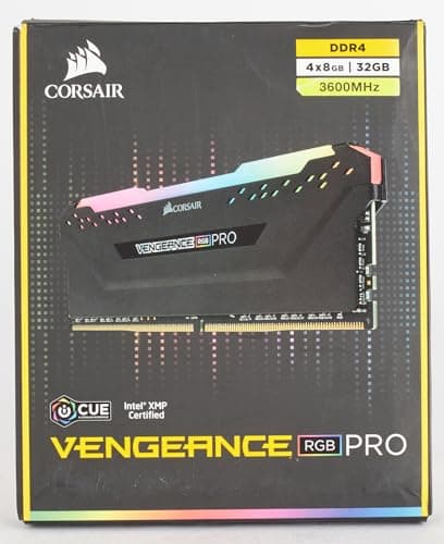 Corsair Vengeance RGB Pro Black DDR4-3600 CL18 32GB (4x8GB) image