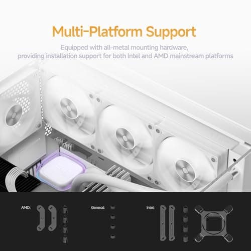 Ocypus Iota L24 77 CFM Water 240mm White image