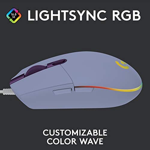 Logitech G203 Lightsync Wired Optical Mouse image