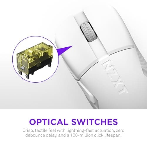 NZXT Lift Elite Wired/Wireless Optical Mouse image