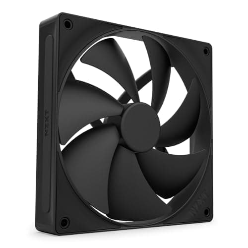 NZXT F140P 140mm Black PWM (2024) 93.2 CFM image