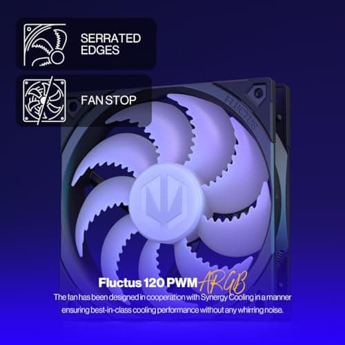 ENDORFY Fera 5 ARGB Air 155mm Black / Silver image