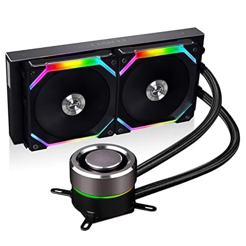 Lian Li GALAHAD Water 240mm RGB UNI FAN SL120 EDITION White / Silver image