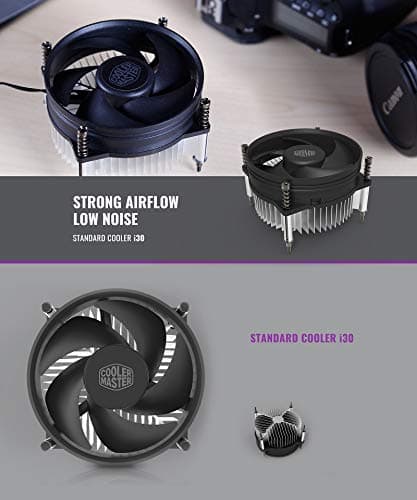 Cooler Master I30 Air 55mm Black / Silver image