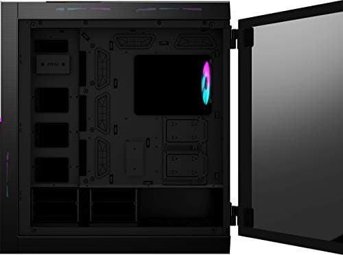 MSI MPG SEKIRA 500X ATX Mid Tower Black Tempered Glass Side Panel image