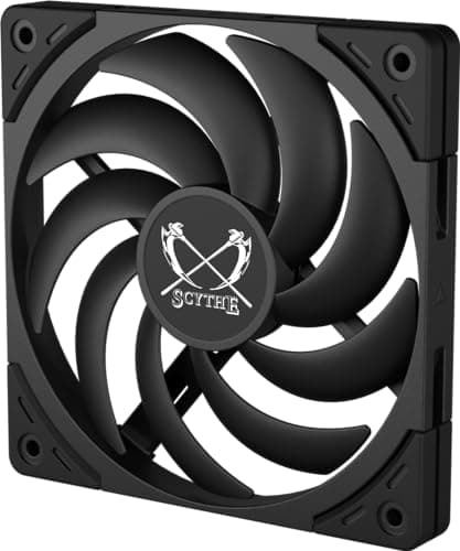 Scythe Wonder Tornado Slim 120mm Black PWM 34.31 CFM image