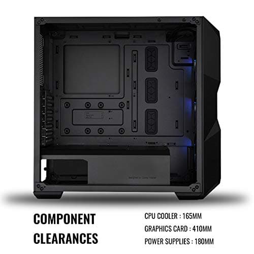 CoolerMaster MasterBox TD500 Mesh Airflow ATX Mid-Tower with Polygonal Mesh Front Panel, Crystalline Tempered Glass, E-ATX up to 10.5", Three 120mm ARGB Lighting Fans image