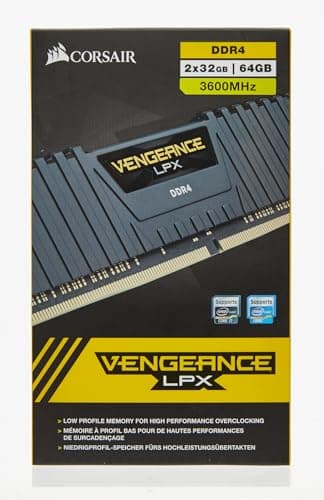 Corsair Vengeance LPX Black DDR4-3600 CL18 64GB (2x32GB) image