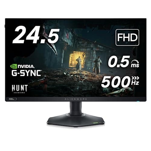 Dell Alienware AW2524H 24.5" 1080p 500Hz IPS Monitor image