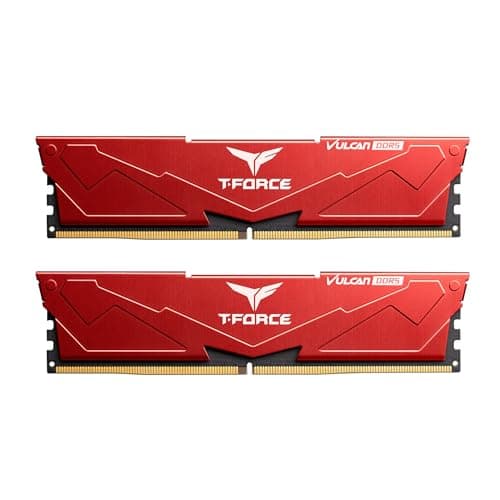 TEAMGROUP T-Force Vulcan Red DDR5-6400 CL34 64GB (2x32GB) main image