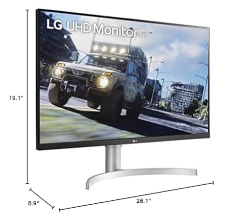 LG 32UN550-W 31.5" 4K 60Hz VA Monitor image